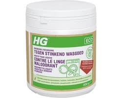 HG eco wasmiddeltoevoeging tegen stinkend wasgoed 500gr — afbeelding 1