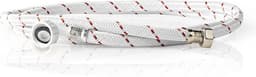 Nedis Nylon Toevoerslang - 1/2'' - 3/4'' - 10 Bar - 2.00 m - Toepassing: Schotel / Wasmachine - Nylon - Rood / Wit — thumbnail 1