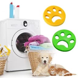 Huisdierhaar verwijderaar - Wasmachine Herbruikbare Haarverwijderaar - Anti haren - Accessoires Wasmachine - Groen - 1 stuk — thumbnail 4