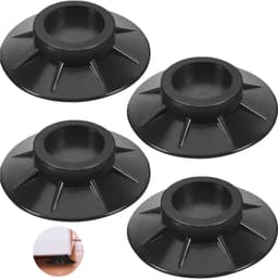Wasmachine Demper - Trillingsdemper - Anti Slip Trilmats - Schokdemper - 4 Stuks Anti Tril Poten - Set van 4 Stuks - Multifunctioneel — thumbnail 1