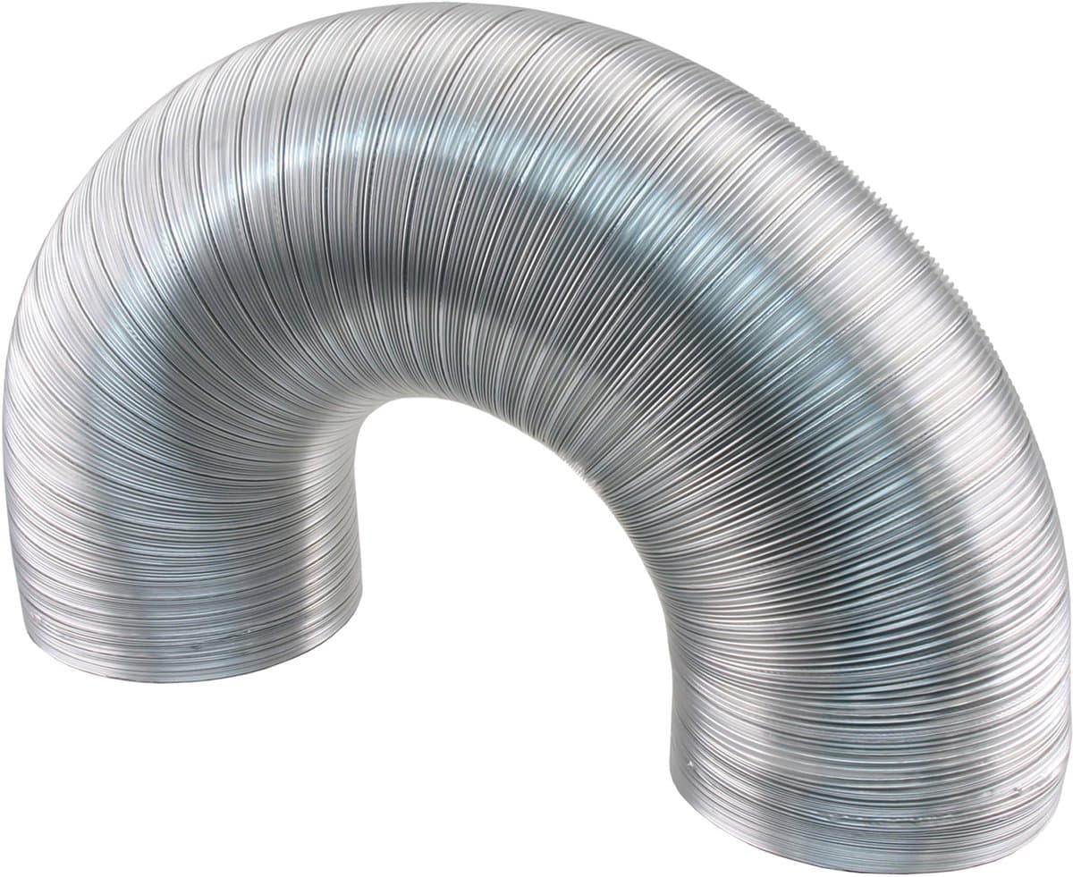 Starx afvoerslang flexibel aluminium 150mm - 1,5 meter (45.707.05) — afbeelding 1