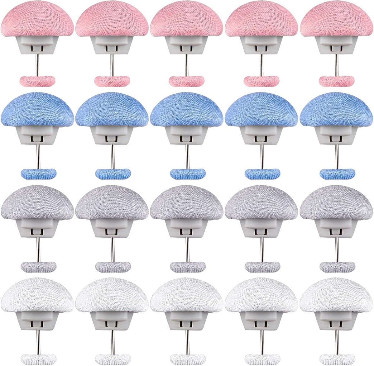 Dekbedclips-20 stuks-dekbedclips voor dekbed-Het wordt gebruikt om de quilt binnenin te bevestigen-Stevige Dekbed Klemmen-Knijpers-5 kleuren-dekbed clips — afbeelding 1
