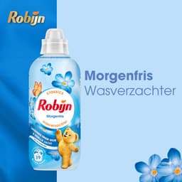 Robijn - Wasverzachter - Morgenfris - 8 flessen - 312 wasbeurten - Voordeelverpakking — thumbnail 3