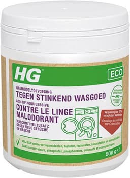 HG Eco Wasmiddeltoevoeging tegen Stinkend Wasgoed 500 gr - Voordeelverpakking - 2 stuks — thumbnail 4
