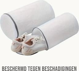 Witte Waszak voor Schoenen - Sneakers Veilig Wassen - Beschermend & Duurzaam — thumbnail 2
