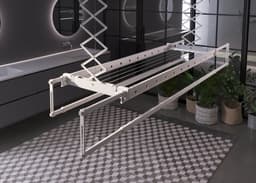 Foxydry 160 cm PRO electrisch plafonddroogrek met verwarming - 160 X 53 X 25 cm — thumbnail 5