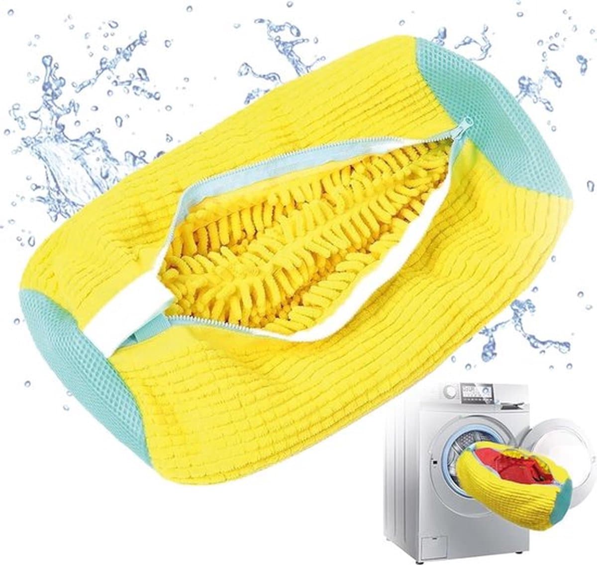 Sneaker waszak - waszak voor schoenen - wasmachine - 39 x 19cm — afbeelding 1