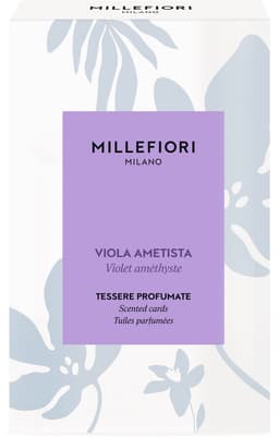 Millefiori Laundry - Geurkaarten - Viola Ametista - 3 stuks - Kast Parfum - Voor In De Kledingkast — thumbnail 4