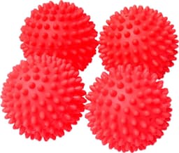 Niceey Wasdrogerballen - Wasbollen voor wasmachine - Droogballen - 4 Stuks - Roze — thumbnail 1