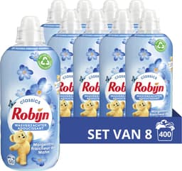 Robijn Classics Morgenfris Wasverzachter - 8 x 50 wasbeurten - Voordeelverpakking — thumbnail 1