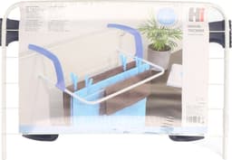 Wasrek - voor aan verwarming - bad of deur ophangen - droogrek - 51 x 35,5 cm — thumbnail 2