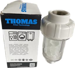 Thomas Waterfilter met Transparante Behuizing – Geschikt voor Keukenkraan, Wasmachine en Vaatwasser – Duurzaam en Eenvoudig te Installeren — thumbnail 3