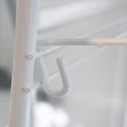 Deur Wasrek - praktische deur wasdrek voor ruimtebesparend drogen van wasgoed - 3 uitklapbare vleugels met 11 meter waslijn bieden veel ruimte voor wasgoed — thumbnail 3