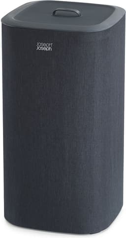 Joseph Joseph Tota Wasmand - 2 Compartimenten – Was Sorteren – 60 Liter - Zwart — thumbnail 1