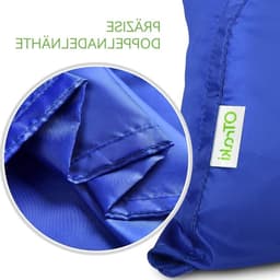 Grote Vouwbare Waszakken met Trekkoord 60x80cm - 2 Stuks - Stevige Opbergzak voor Kleding, Speelgoed en Vuile Was in Huis, Studentenhuis of Camping — thumbnail 5