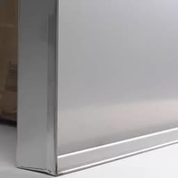 Opvangbak Wasmachine - Lekbak Airco - Condenswater Opvangen - Roestvrij Staal 304 - 80x60cm - Zilver — thumbnail 4
