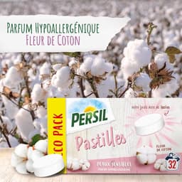 Persil Wastabletten voor de gevoelige huid, 32 wasbeurten, hypoallergeen, geur van katoenbloemen, dermatologisch getest. — thumbnail 2