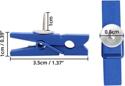 Allecto - Houten Multigekleurde Pin Knijpers - Decoratieve Kledingpin - 70 Stuks - Kleurrijk - Hobby en Projecten - Geschikt voor Muur en Foto’s — thumbnail 4