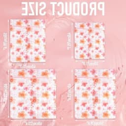 Set van 4 wasnetten met rits, herbruikbare waszakken voor de wasmachine in 4 maten, ideaal voor delicate kleding, blouses en sokken — thumbnail 4