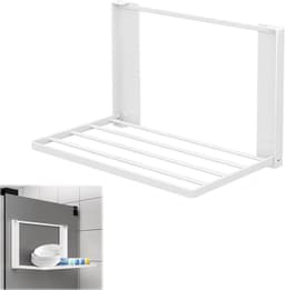 Verstelbaar Magnetisch Wasmachine Rek 41x25cm, Inklapbaar Droogrek, Opbergrek voor Wasruimte en Keuken, Ideaal voor Organisatie en Ruimtebesparing — thumbnail 1
