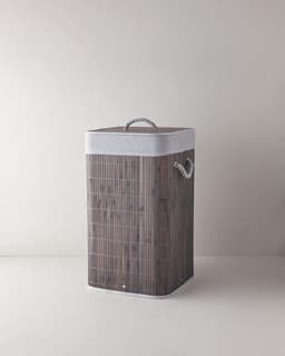 English Home Selena wasmand - 70 l - 40x30x60 cm -Antraciet — thumbnail 2