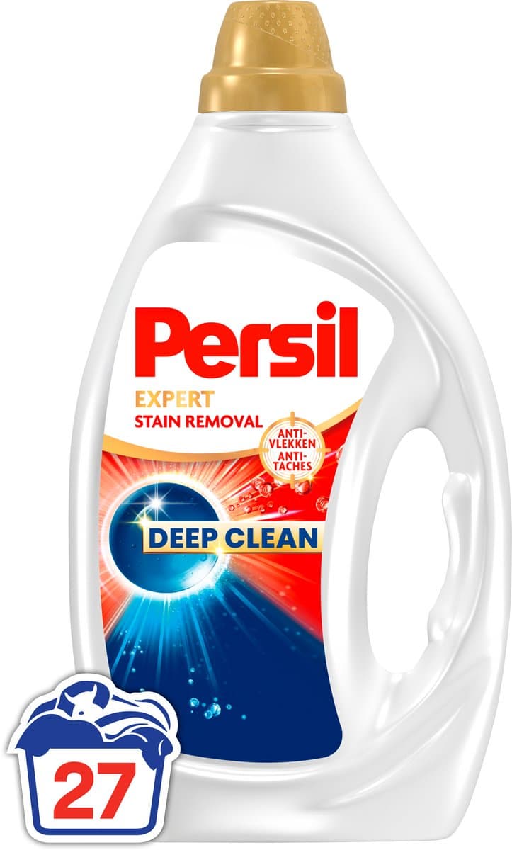 Persil Gel Stain Removal - Vloeibaar wasmiddel - Voor Alle Kleuren Was - Tegen Vlekken - Krachtige Vlekverwijdering - 4 x 27 Wasbeurten — afbeelding 1
