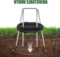 Complete Set van 50 Grondankers met Wasringen en Haak voor Tuin, Tent en Onkruiddoek — thumbnail 3
