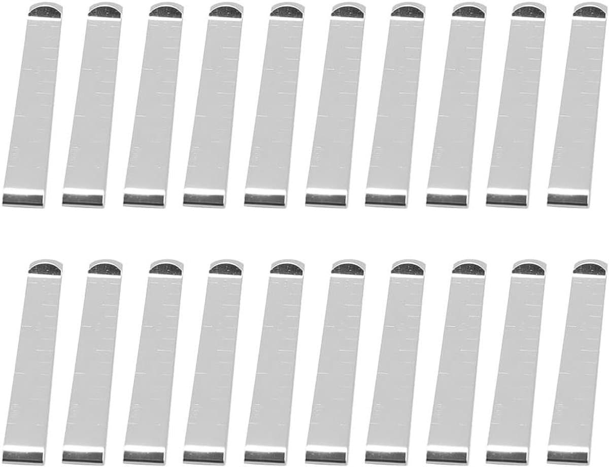 Naaiclips Roestvrijstaal - Stofklemmen Quiltspelden - Stoffen Vastzetten - Met Meetmarkeringen - 20 Stuks 7.5cm - Meerkleurig — afbeelding 1