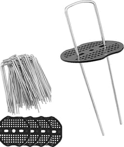 Dailygoods - 50 Stuks Roestvrij Stalen Grondankers met Bufferschijven — thumbnail 1
