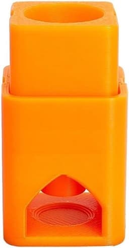 Haar Stapelaar Vliegbinden - Bindmateriaal Vliegvissen - Vliegvissen Lokaas Maken - Efficiënte Organisatie - 8 x 36 mm - Oranje — thumbnail 1