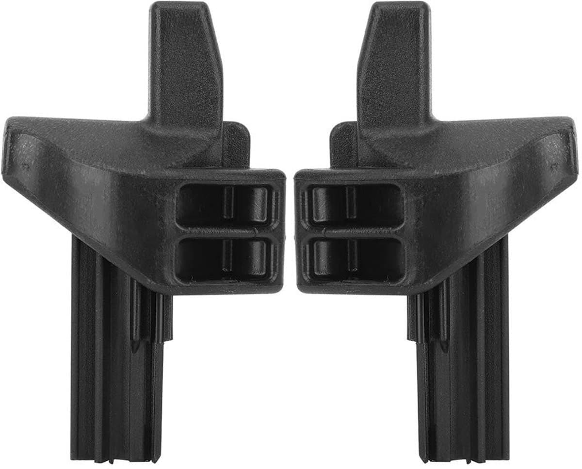 Dailygoods- Plankclip Duurzaam - Pakketplank Clip - Past voor W169 A-Klasse 2010-2012 - Past voor W245 B-Klasse 2008-2011 - Kunststof - Zwart - Hoedenplankclip — afbeelding 1