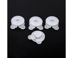 Dailygoods- Bedlinnen Set 4 Stuks - Bedlinnen Clips - Hoogwaardige Kunststof - Robuust en Duurzaam - Eenvoudig te Gebruiken - Voor Dekbed - Beddengoed