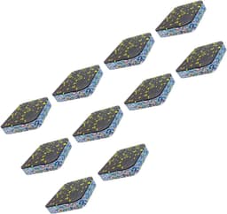Loopband Matten - Trillingsdempers Vloerbeschermers - Apparatuur Dempen - Hoge Dichtheid PVC - 2 cm Dik - Zwart — thumbnail 4