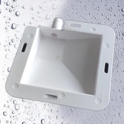Airco Druppelbak - Condensaatopvang - Voorkom Lekkage - Lekvrije Bescherming - 119 x 119 mm - Wit — thumbnail 2