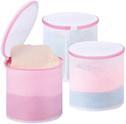 NTHProducts - Bra-waszakken - Wasnet voor beha's - Reusable en handig - 18 x 20 cm - Ondergoed en sokken - Perfect voor delicate was — thumbnail 1