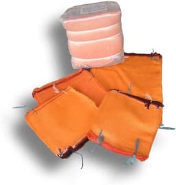 Aardappelzakken - Opbergzakken - Oogst Opslag - Ademend Materiaal - 100 stuks 50x80cm - Goudgeel — thumbnail 1