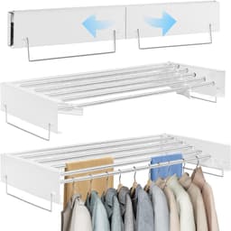 REN®roogrek - Wasrek - Droogrek- Wit- 40cm x 80cm x 10cm — thumbnail 1