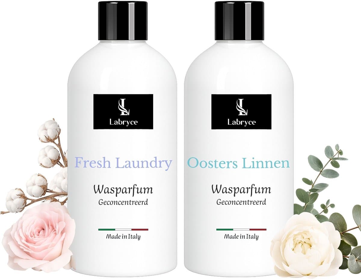 Labryce Wasparfum - Fresh Laundry & Oosters Linnen - 2 x 250 ml - Duo Pakket — afbeelding 1