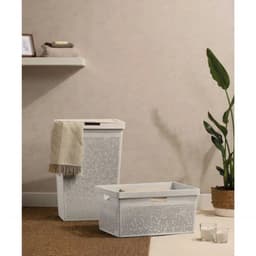 Tatay Bohol Ecohome Wasmand 40l Zilver — thumbnail 2