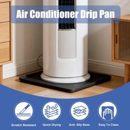 Airconditioner Druppelpan - Lekbak AC - Vloer Beschermen - 100% Waterdicht - 50 x 50 cm - Grijs — thumbnail 5