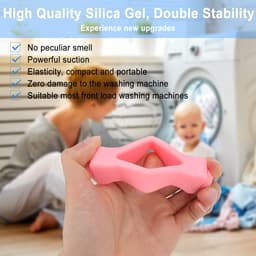 Dailygoods- Wasmachine Deurstopper met Magneten - Deurhouder - Antislip - Duurzaam Silicoon - Geschikt voor Voorladers - Beschermt tegen Krassen — thumbnail 5