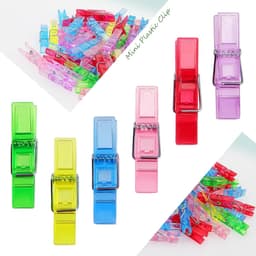 Dailygoods- Foto Clips 110 Stuks - Mini Plastic Knijpers - Gekleurde Knijpers - Creatieve DIY Decoratie - Stevige Veerstructuur - Kwaliteitsmateriaal — thumbnail 4
