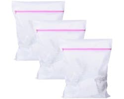 Allecto - Wasnetten - Fijnmazige waszak - Herbruikbaar - 50 cm x 60