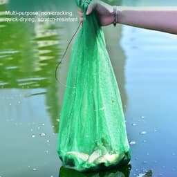 Garnalen Opbergtas, Multifunctionele Duikvisnet Tas, Herbruikbare Draagtas voor Rivierkreeften, Grote Capaciteit Vangsttas voor Kreeften en Garnalen — thumbnail 5