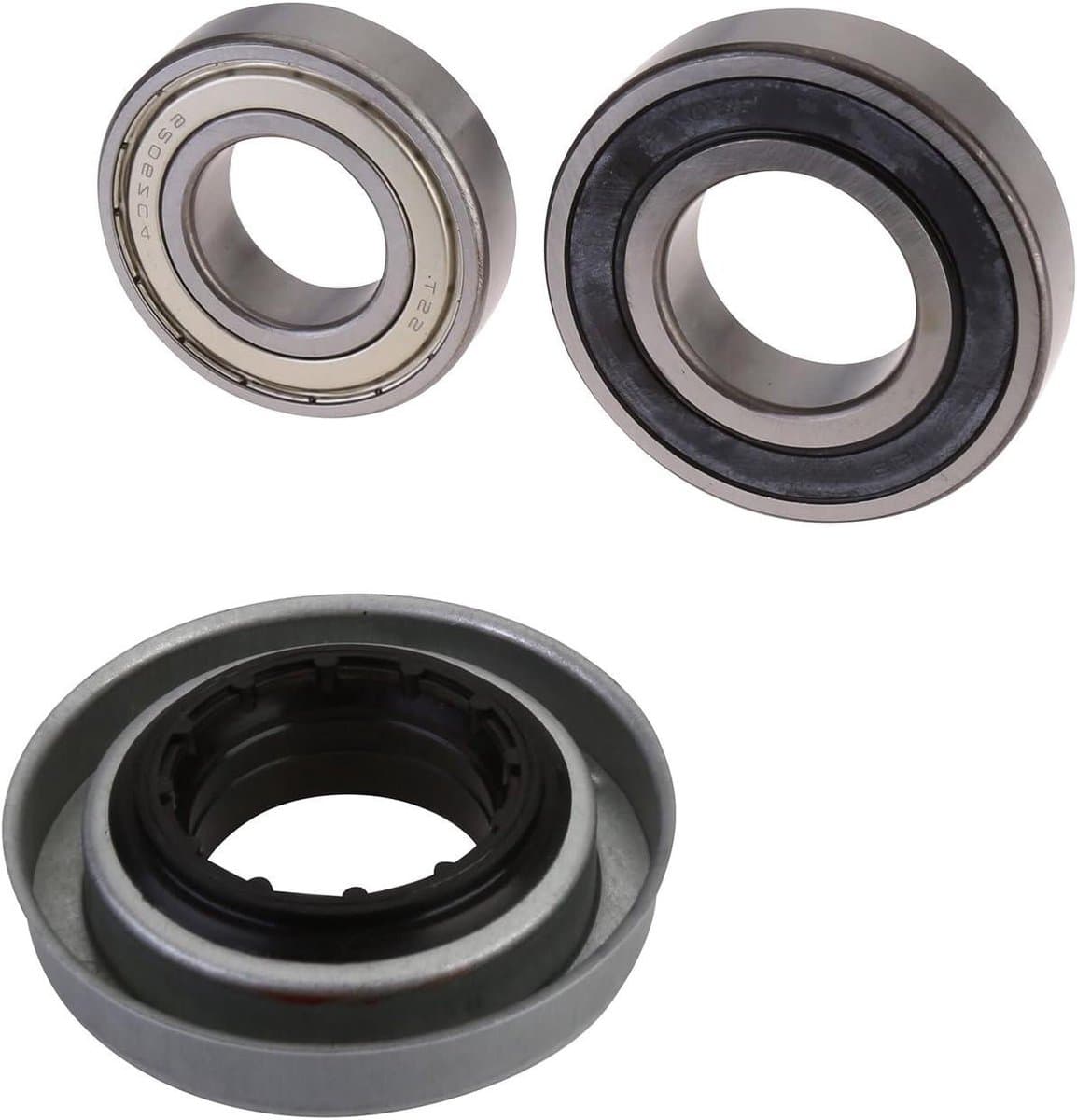 Wasmachine Trommellagers - Lagerset Trommel - Wasmachine Reparatie - Kwaliteit Vervangingsonderdeel - 35mm - Zilver — afbeelding 1
