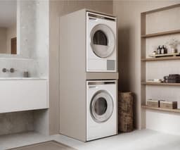 Wasmachine Ombouw - Opbouwmeubel - Kast Wasdroger - Meubel - functioneel — thumbnail 5