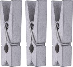 Houten Mini Haringen - Kleine Houten Knijpers - Kleding Ophangen - Duurzaam Hardhout - 3.5 cm - Natuurlijk Hout — thumbnail 1