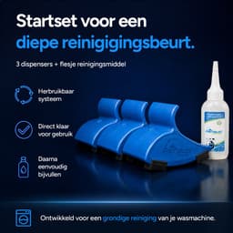 Renaud Cleaner Professionele Wasmachine Reiniger – Combi Pack (3 x Dispenser + 50ml) – Anti-Kalk, Vet Luis & Geurproblemen – Grondige Reiniging & Frisse Geur – Ontkalker - Universeel Geschikt — thumbnail 3