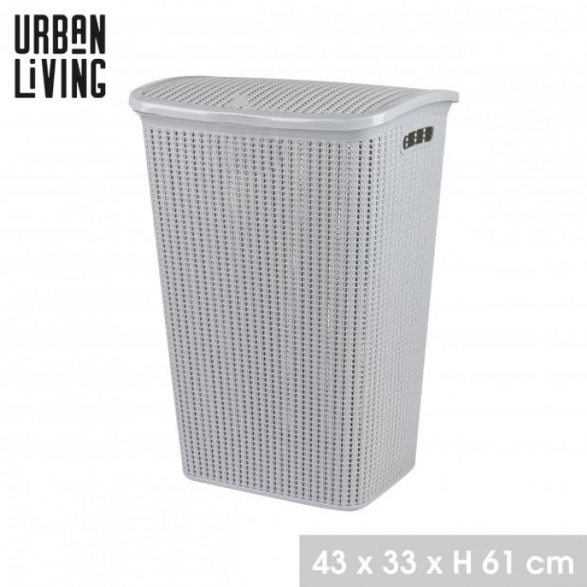 "WASMAND MET DEKSEL "PASHA" 43x33xH61CM NOMAD GREY" — afbeelding 1