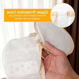 Set van 2 Premium Wasnetten voor Bh's en Ondergoed - Ideaal voor de Wasmachine, Beschermt Lingerie en Sokken met Rits — thumbnail 5